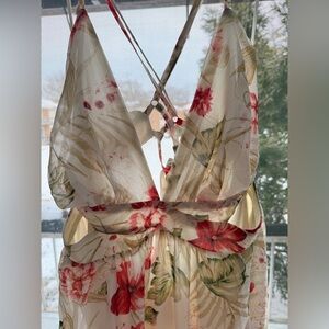 Fashion Nova Floral Maxi Dress